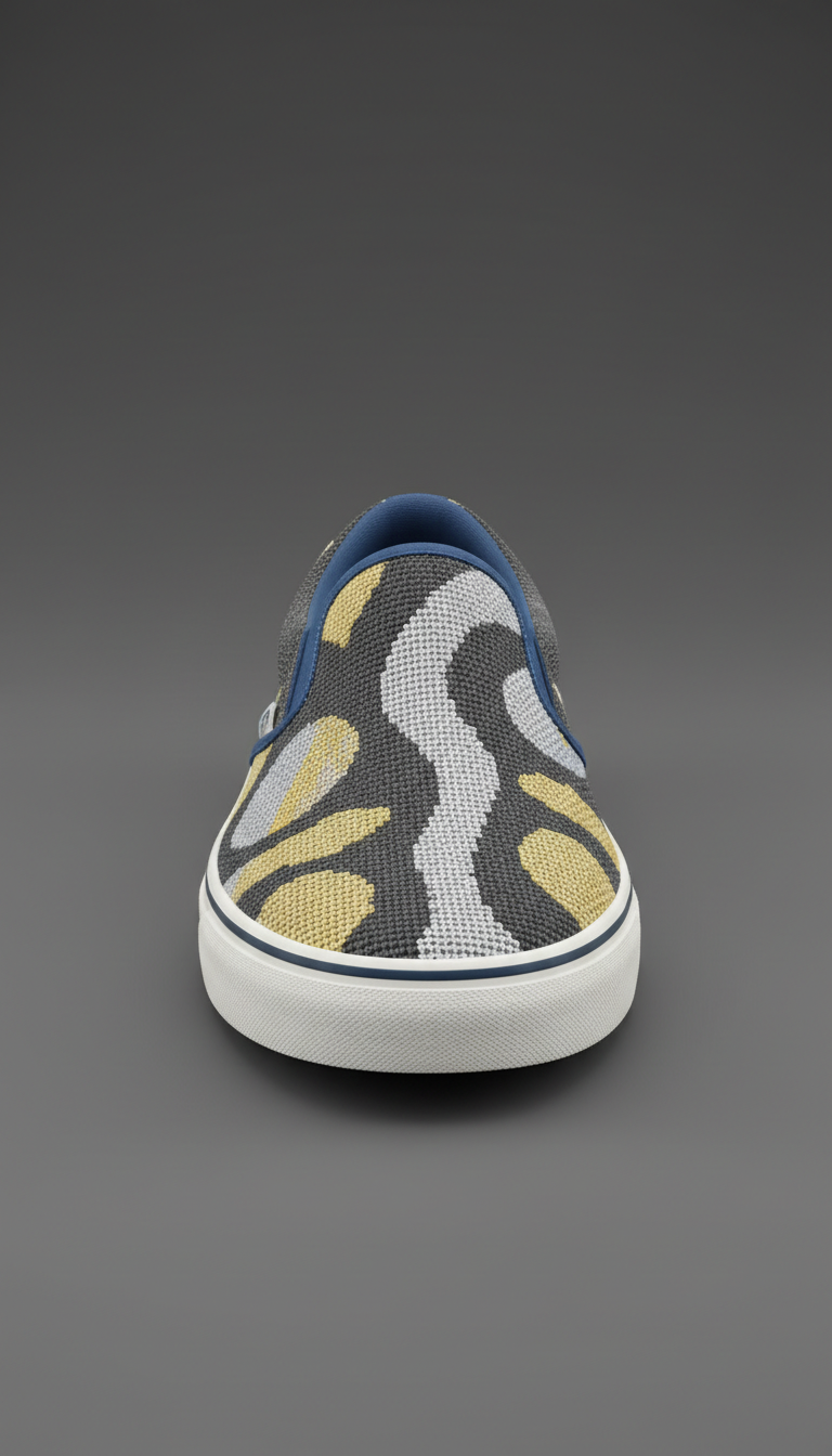 Limited edition slip-on in subtle lemon